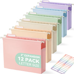 SortRax front view of 12-pack showing pastel colors and organized pockets for quick sorting