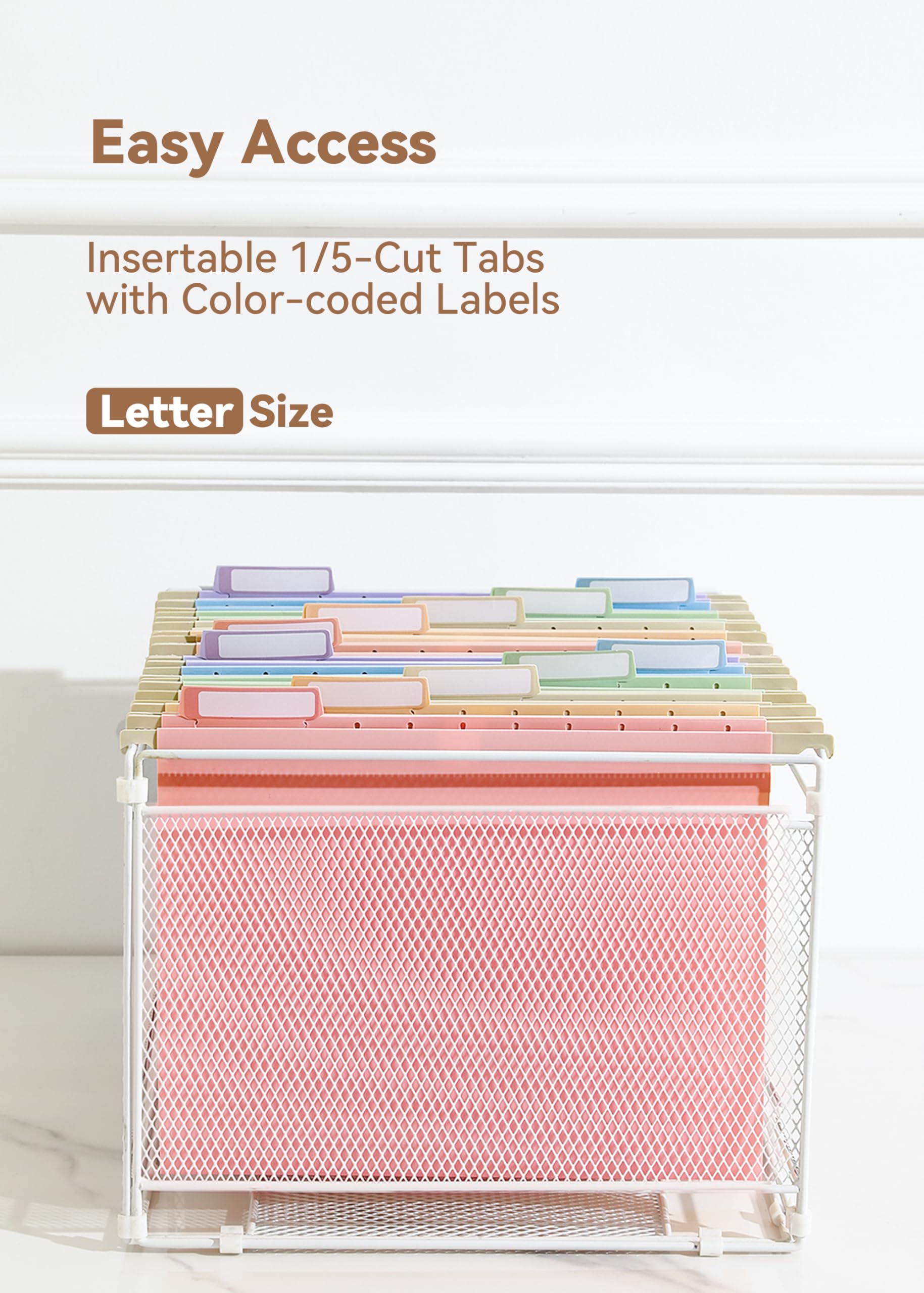SortRax pestaña con inserto etiquetado para localizar archivos rápido