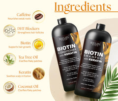 SOULSPA PURE etiqueta con ingredientes clave biotina y keratina beneficios
