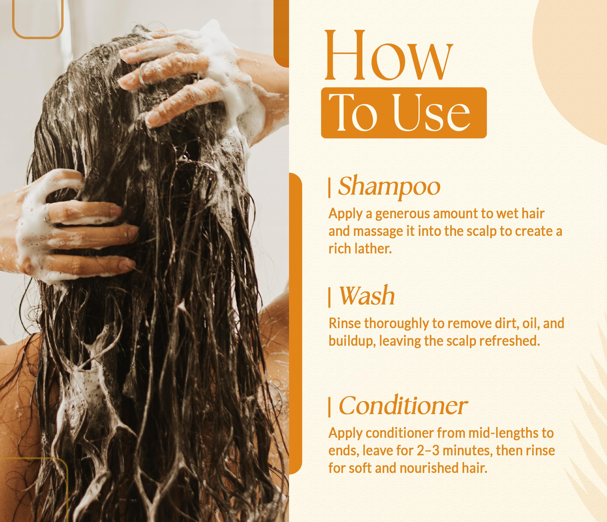 SOULSPA PURE champú y acondicionador en uso bajo la ducha aporta limpieza suave