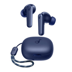 Soundcore P20i frontal con estuche abierto mostrando auriculares, beneficio: fácil acceso