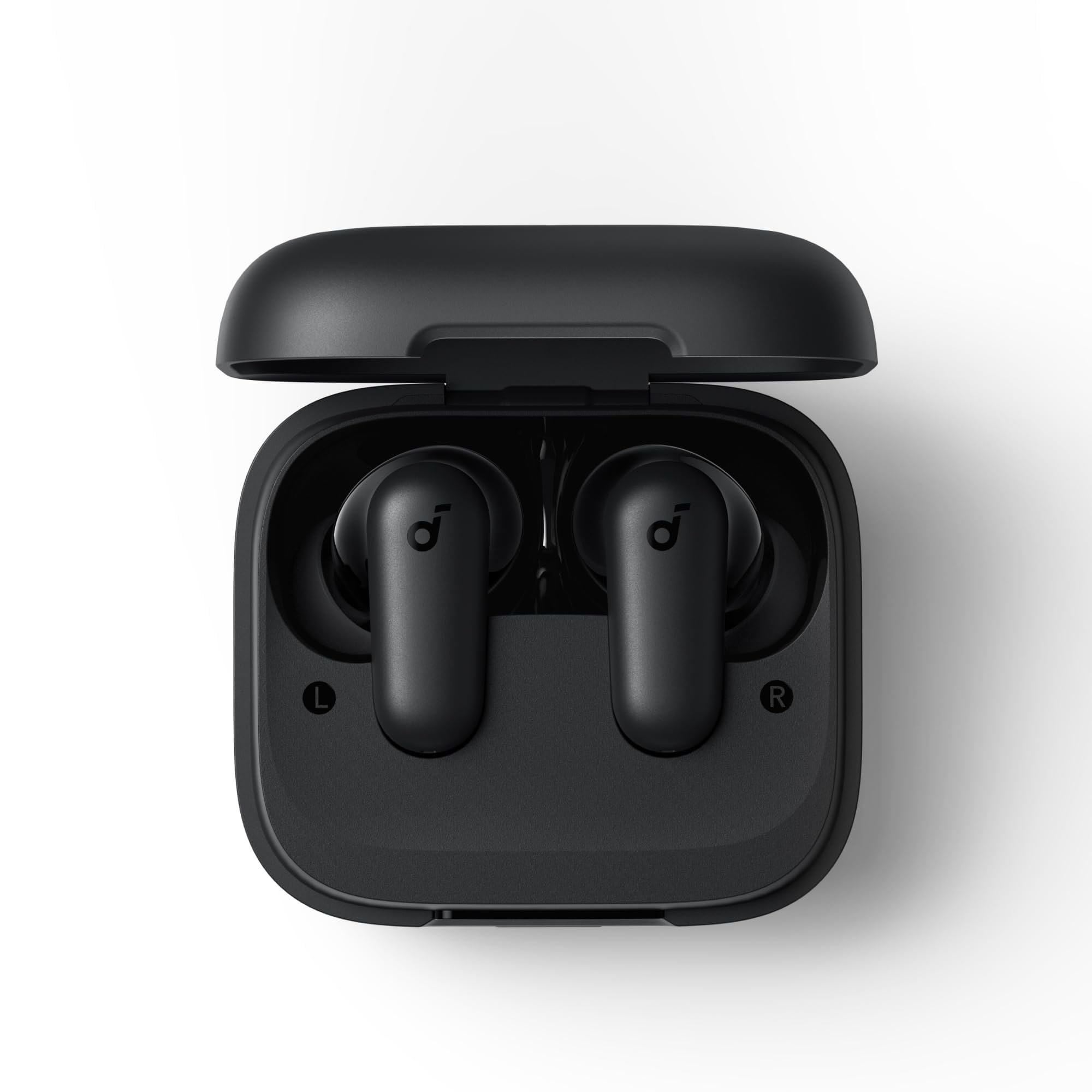 Detalle de los 4 micrófonos Soundcore P30i para llamadas claras