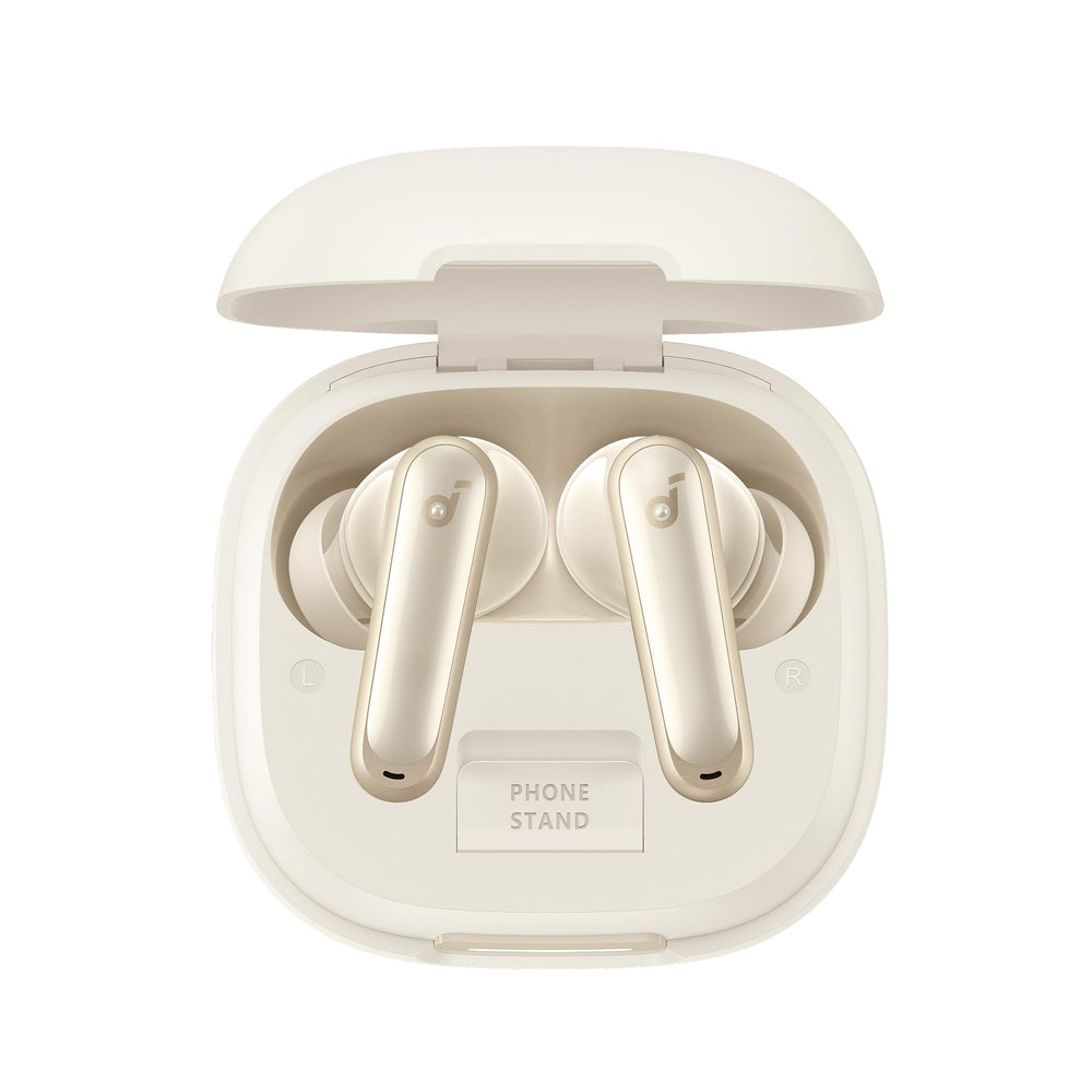 Soundcore P40i detalle de los seis micrófonos, voz nítida en llamadas