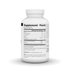 Source Naturals cápsulas junto a una regla para comparar tamaño y facilitar dosificación