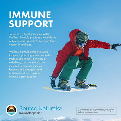 Source Naturals open bottle with loose capsules ready for daily use