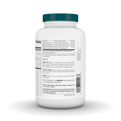 Source Naturals label details highlighting vitamins, minerals, and botanicals