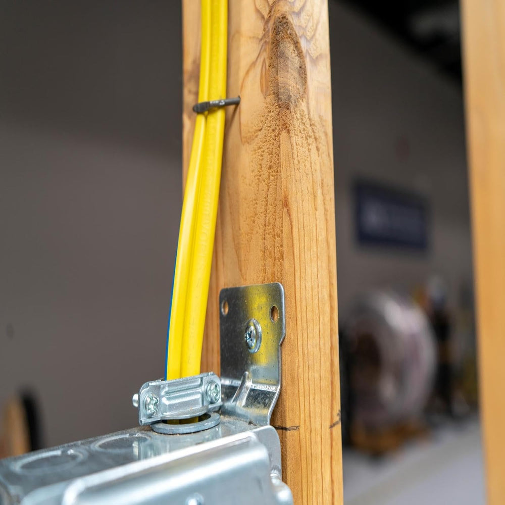 Southwire Romex coil embalado en 50 ft, almacenamiento y transporte ordenado