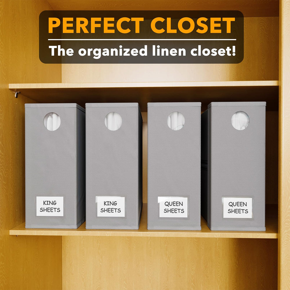 SpaceAid stacked organizers on shelf for efficient space use