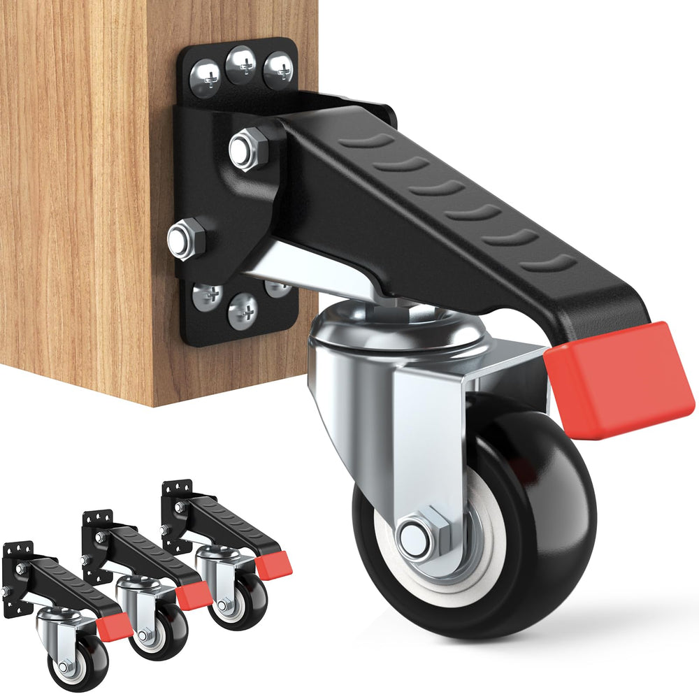 SPACEKEEPER rueda frontal ensamblaje mostrando robustez y fácil movilidad