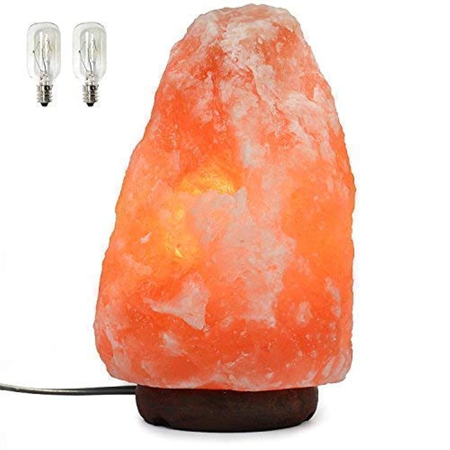 Spantik front view on wood base showing warm ambient glow and aesthetic benefit