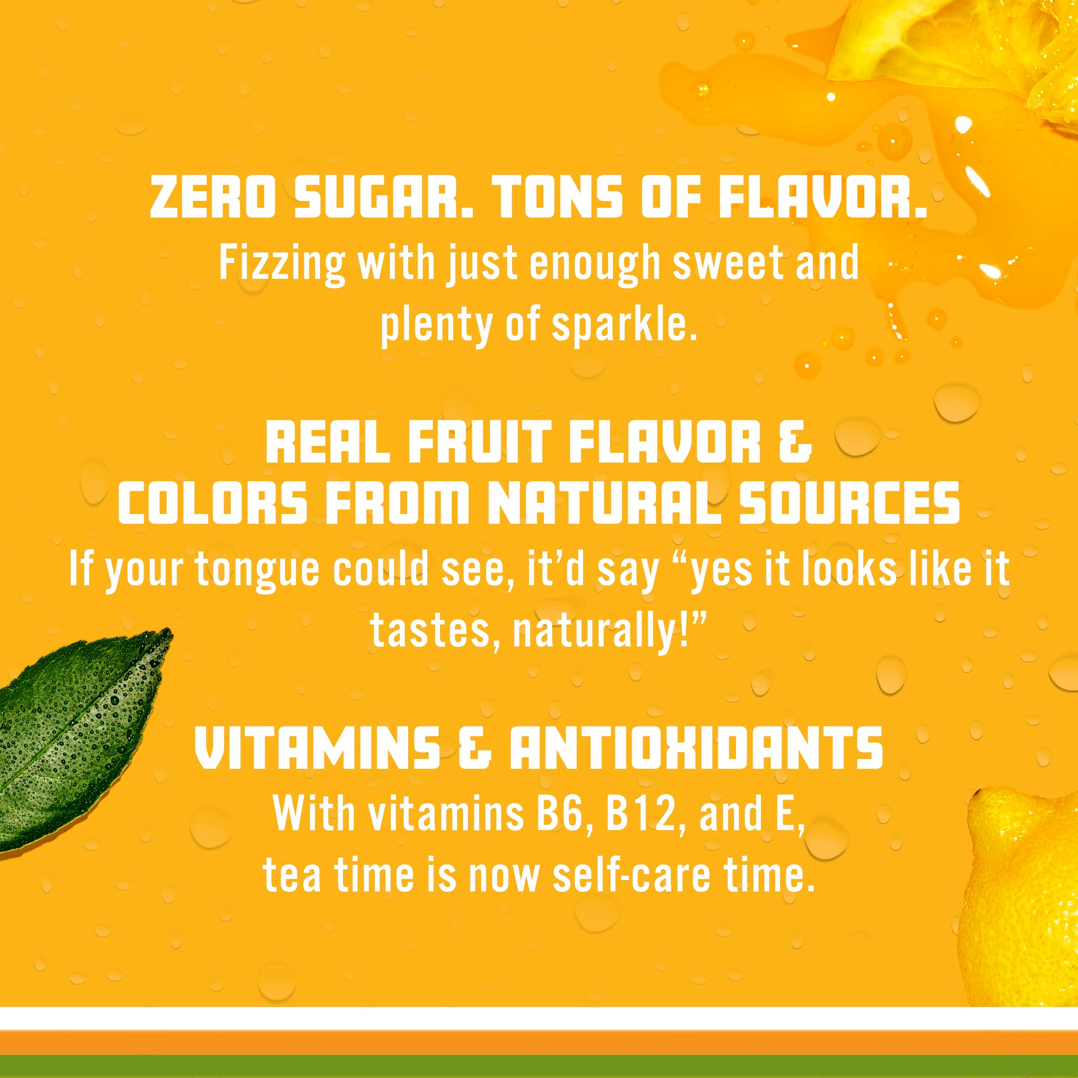 Sparkling Ice etiqueta nutricional mostrando vitaminas y cero azúcar