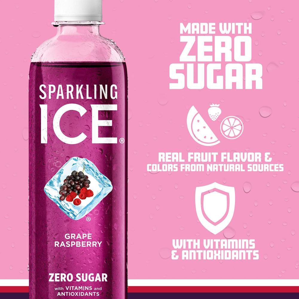 Sparkling Ice burbujas en primer plano resaltando efervescencia y frescura