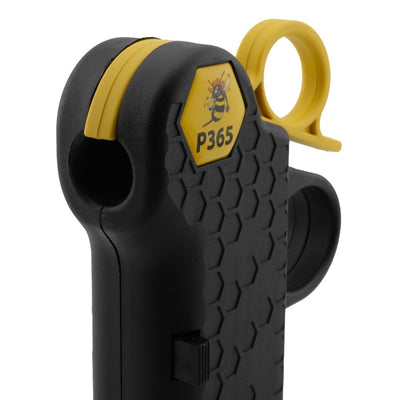 Speed Beez feeding a 9mm round into loader, Speed Beez benefit consistent round seating