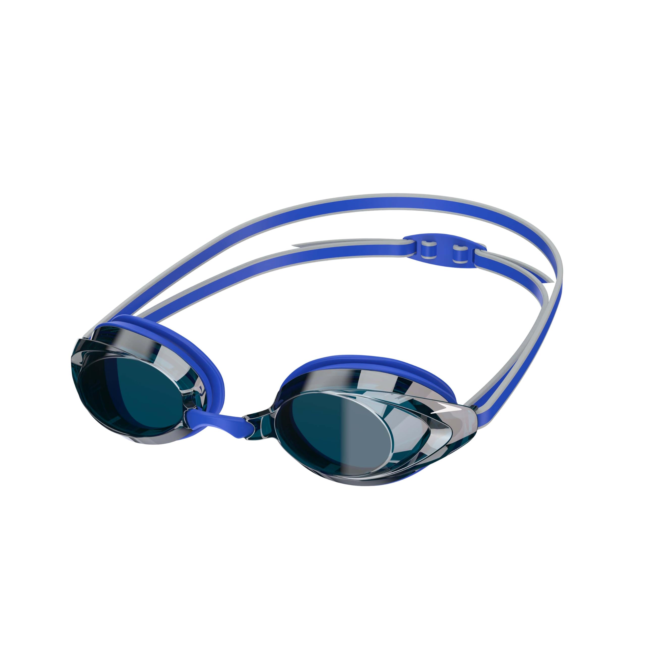 Speedo Vanquisher 2.0 front view showing streamlined frame and panoramic lens benefit