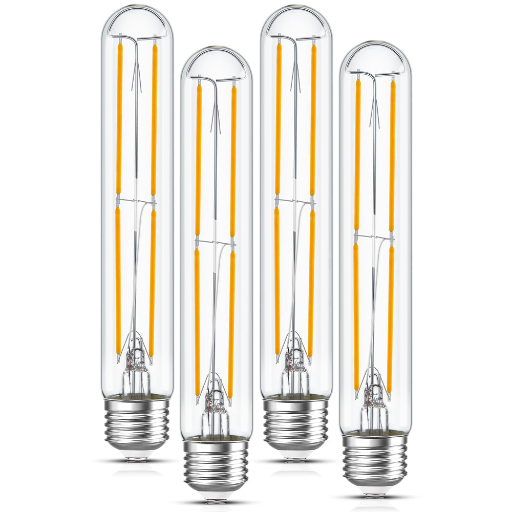 Sphoon bombilla tubular vista frontal con diseño retro, estética y ahorro
