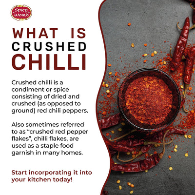 Spicy World opened bag with flakes expanded ready to use in cooking