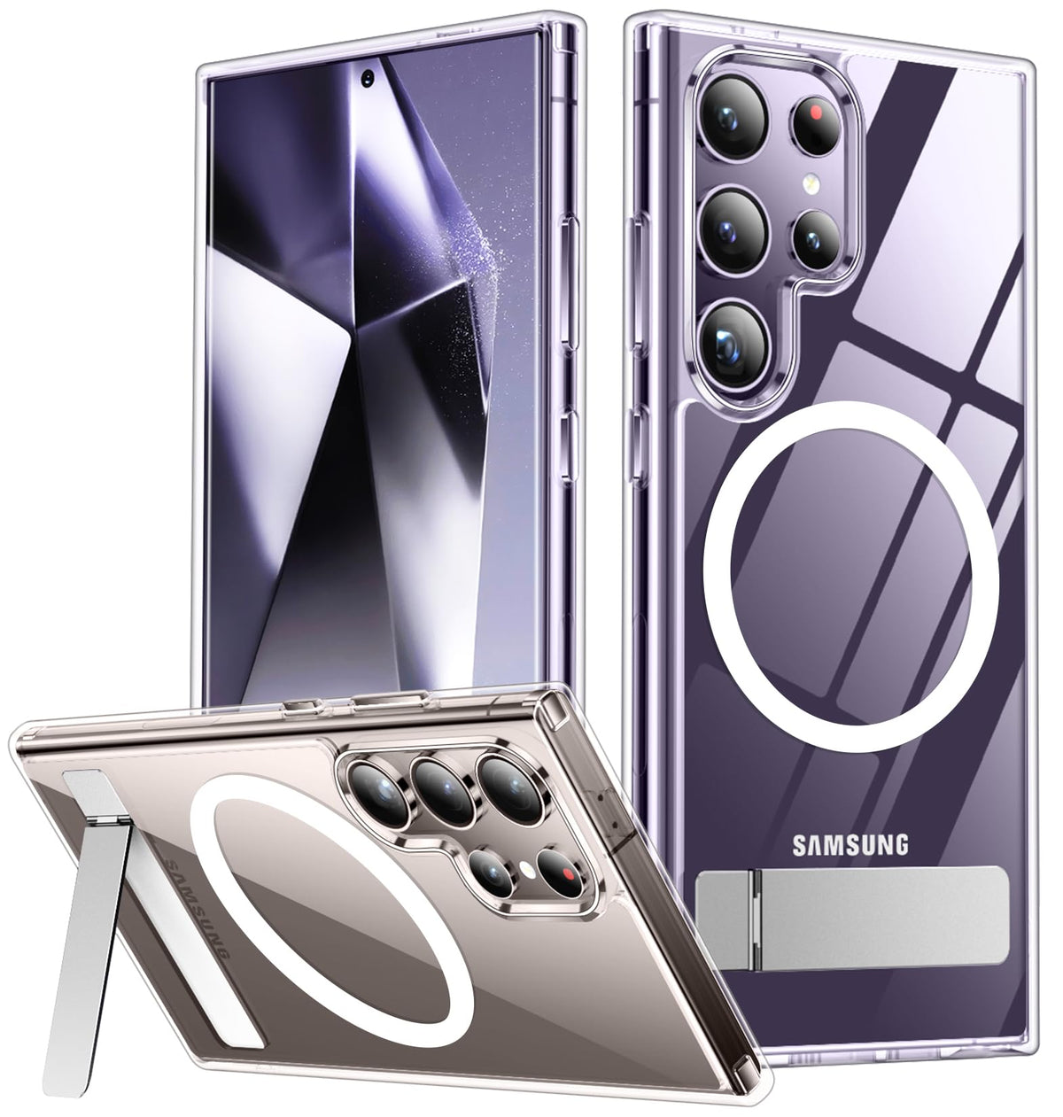SPIDERCASE frontal transparente mostrando ajuste perfecto y acceso a botones