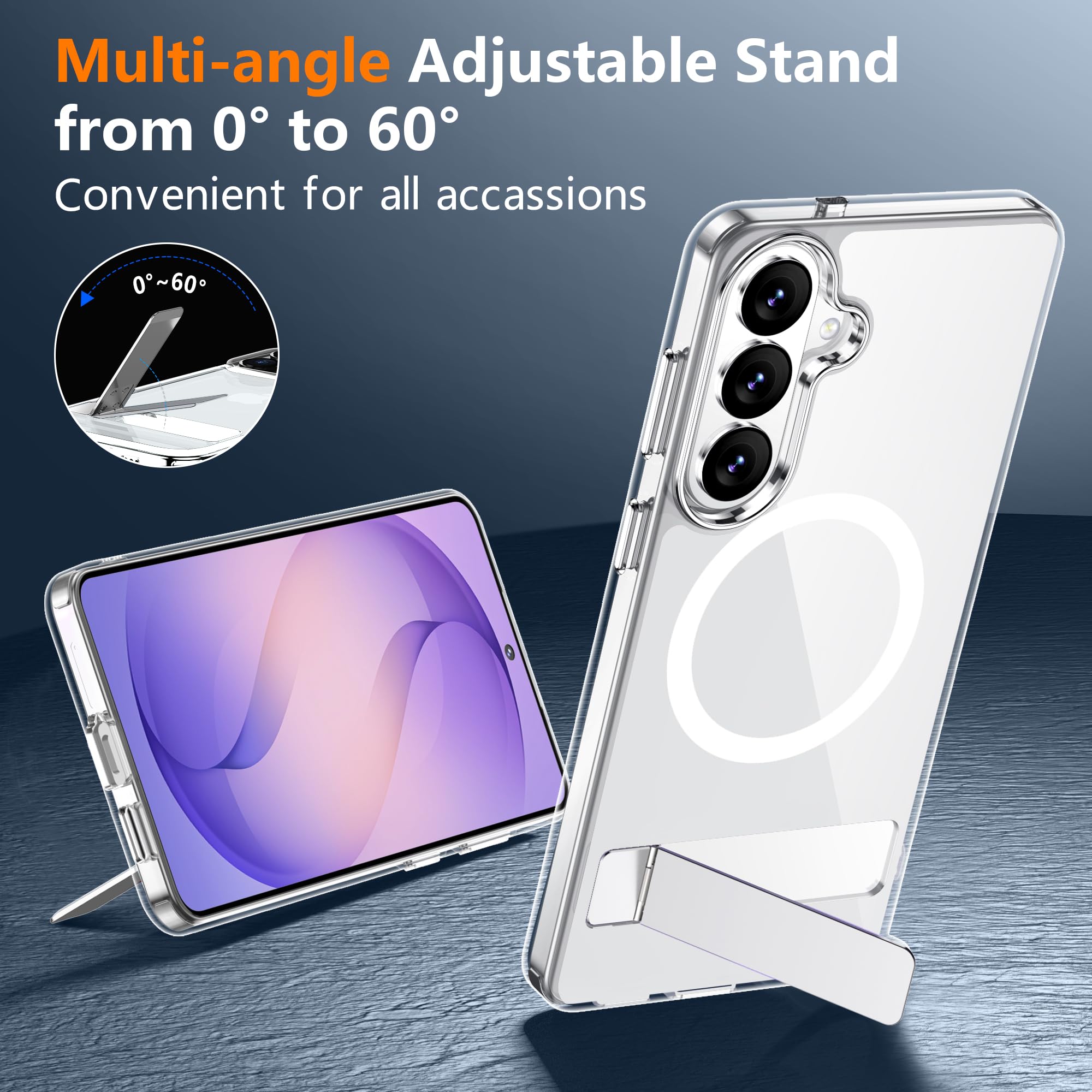 SPIDERCASE textura anti-huella que ofrece agarre y limpieza fácil