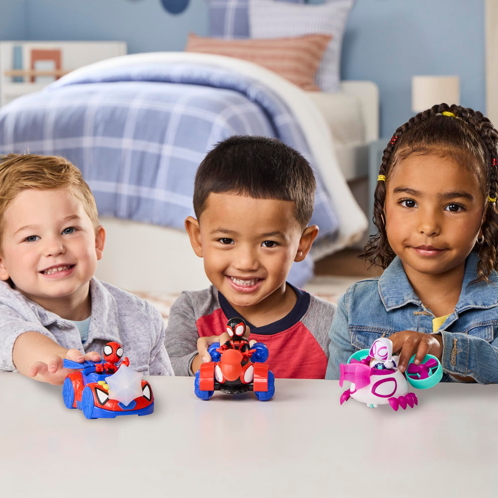 Spidey and his Amazing Friends empaque frontal, presentación lista para regalo