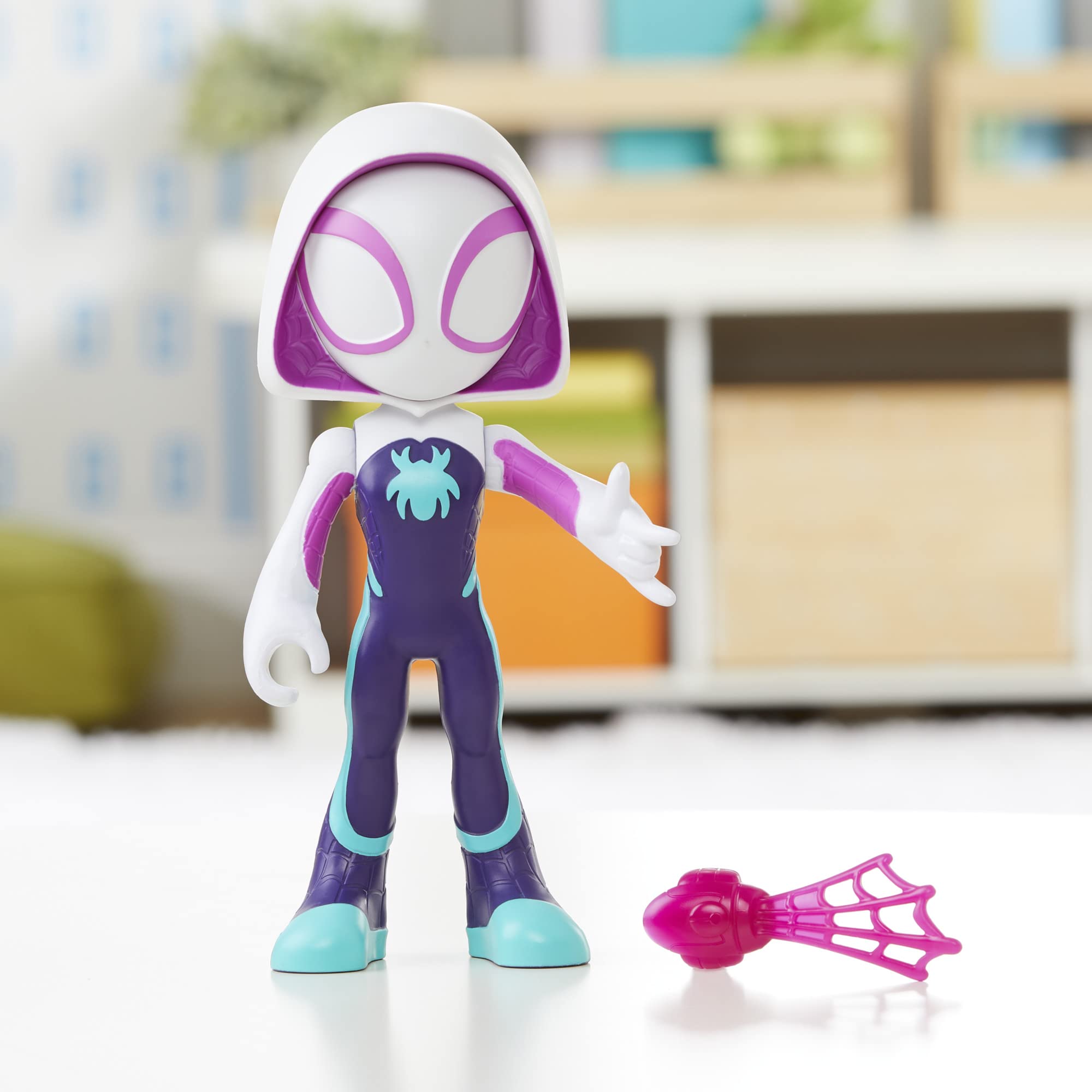 Spidey and his Amazing Friends etiqueta y logotipos visibles garantizando autenticidad y marca oficial