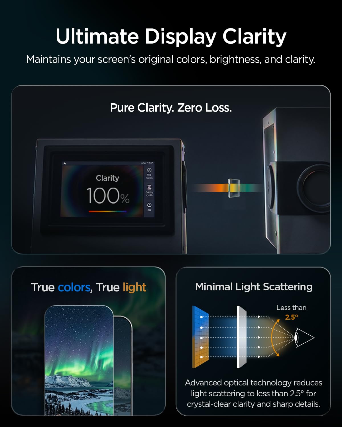 Spigen comparación de grosor 0.33 mm muestra tacto original preservado