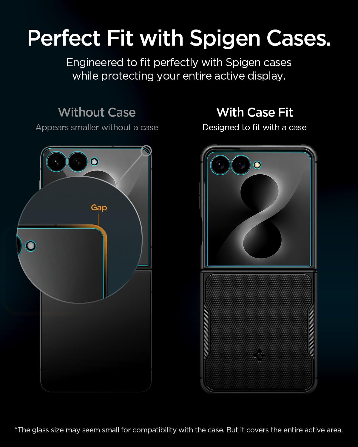 Spigen kit con paño, stickers y espátula para instalación sin polvo