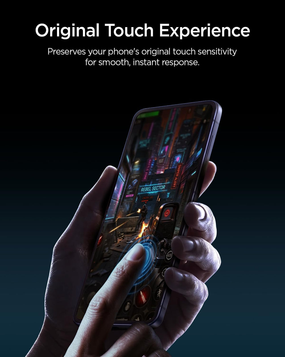 Spigen GlasTR en uso diario protege pantalla y conserva colores vivos