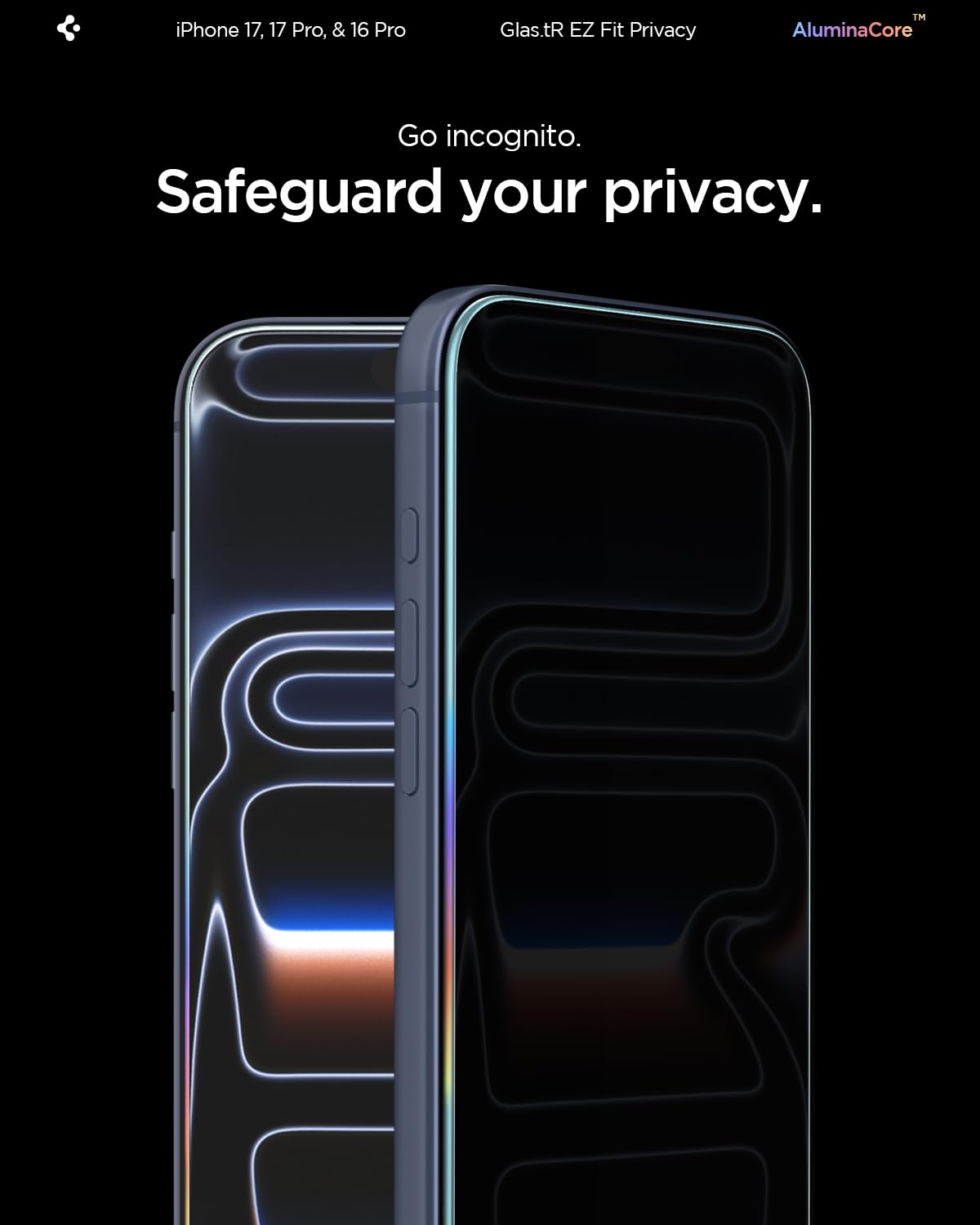 Spigen pantalla frontal clara para lectura nítida y respuesta táctil intacta