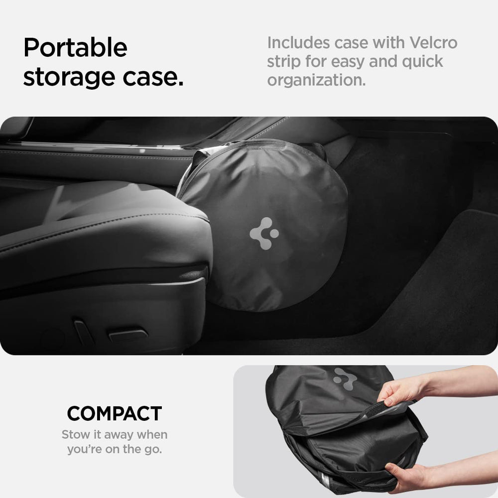 Spigen funda de almacenamiento con velcro para guardar y fijar ordenadamente