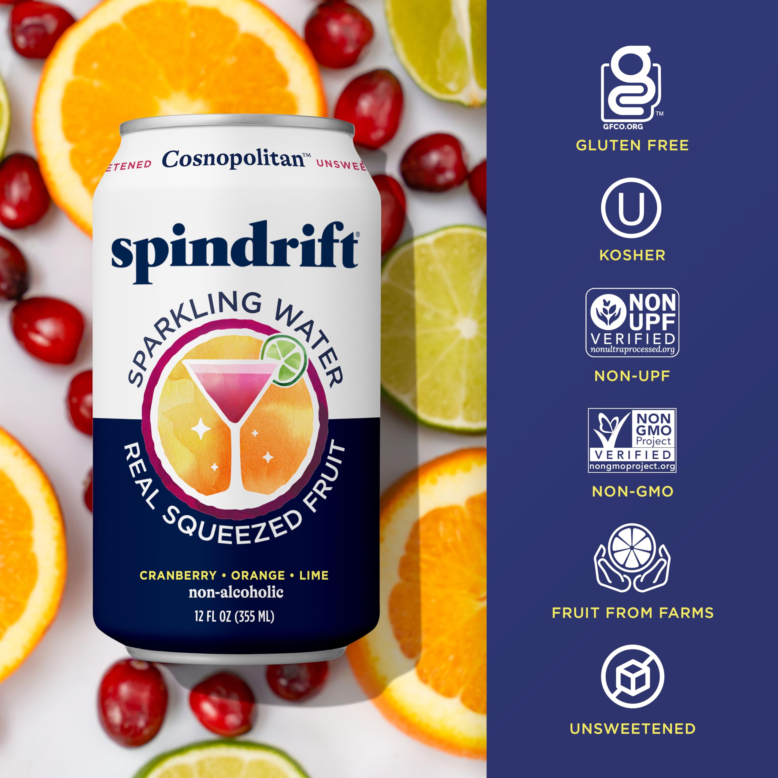 Spindrift pack de 24 latas listo para eventos y ahorro