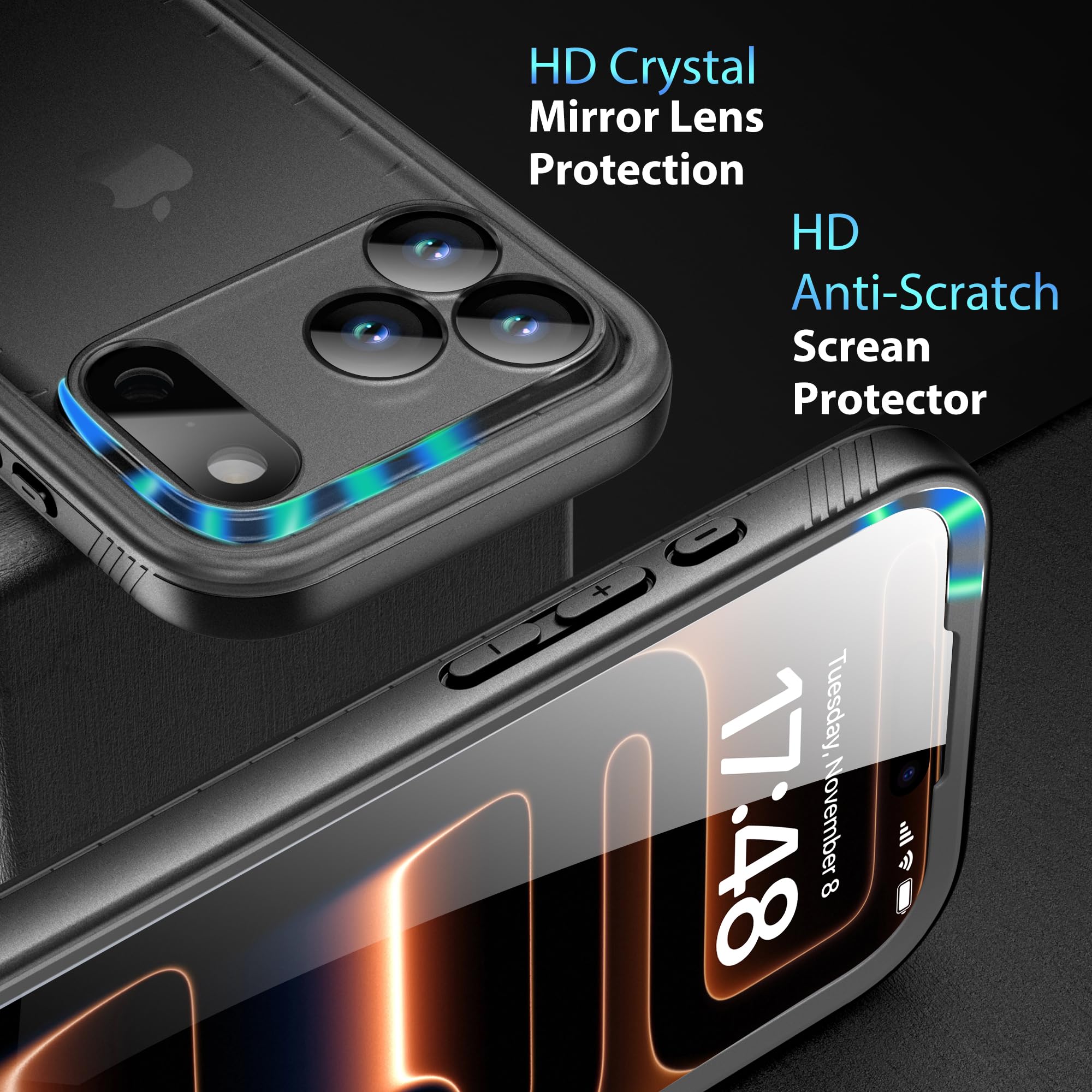 SPORTLINK funda sobre arena y salpicaduras mostrando resistencia al agua IP68