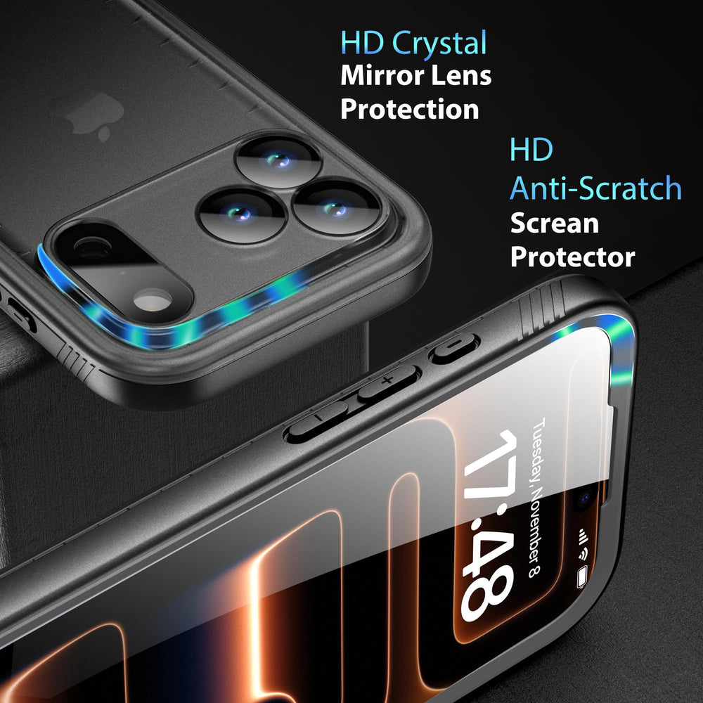 SPORTLINK funda sobre arena y salpicaduras mostrando resistencia al agua IP68