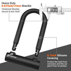 Sportneer detalle del arco 17mm para mayor resistencia frente a cortes