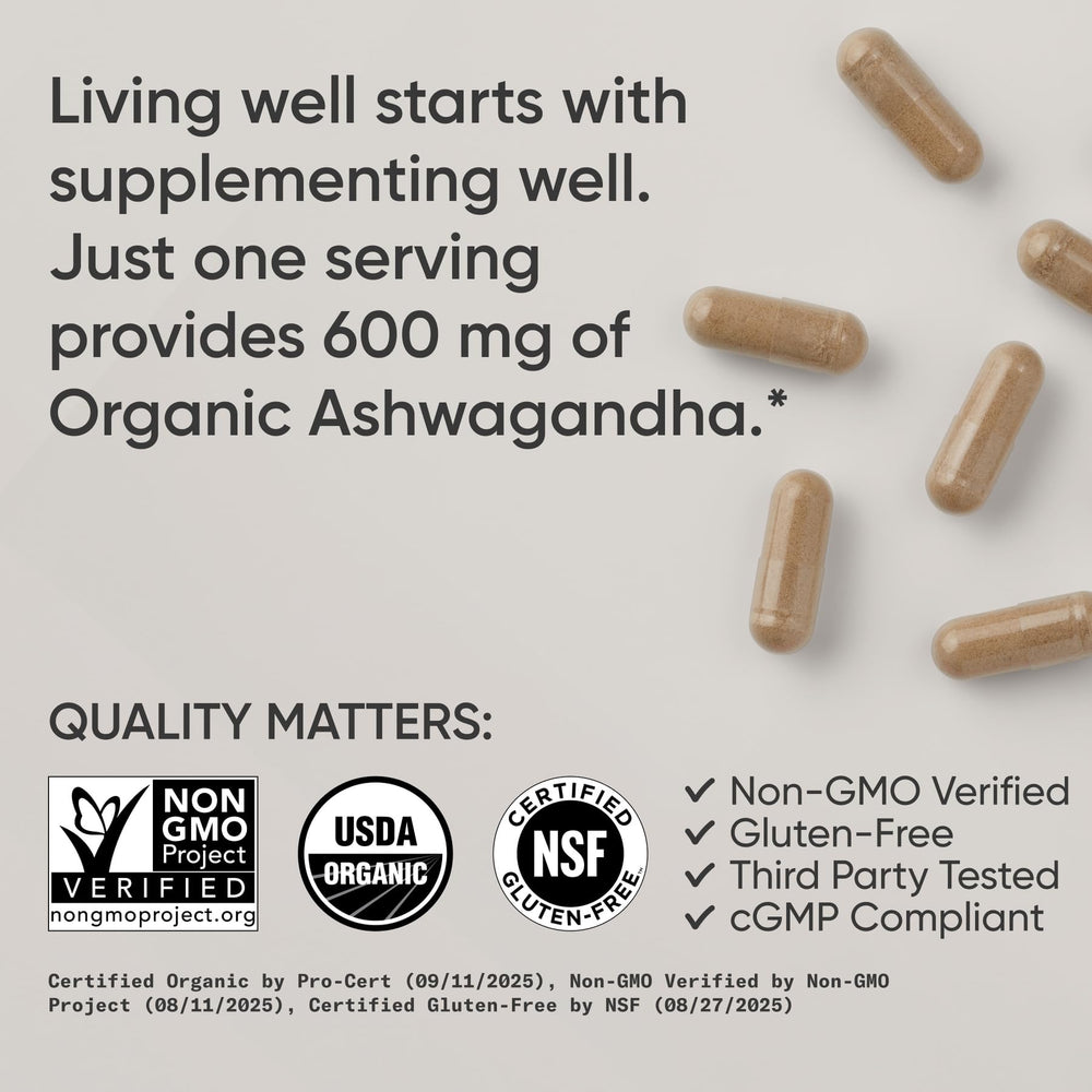 Sports Research capsules in hand demonstrating serving size and daily convenience benefit