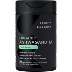 Sports Research bottle front packaging showing product name and 90 capsules benefit clarity