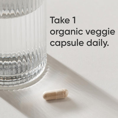 Sports Research supplement facts and certified organic label highlighting transparent sourcing benefit