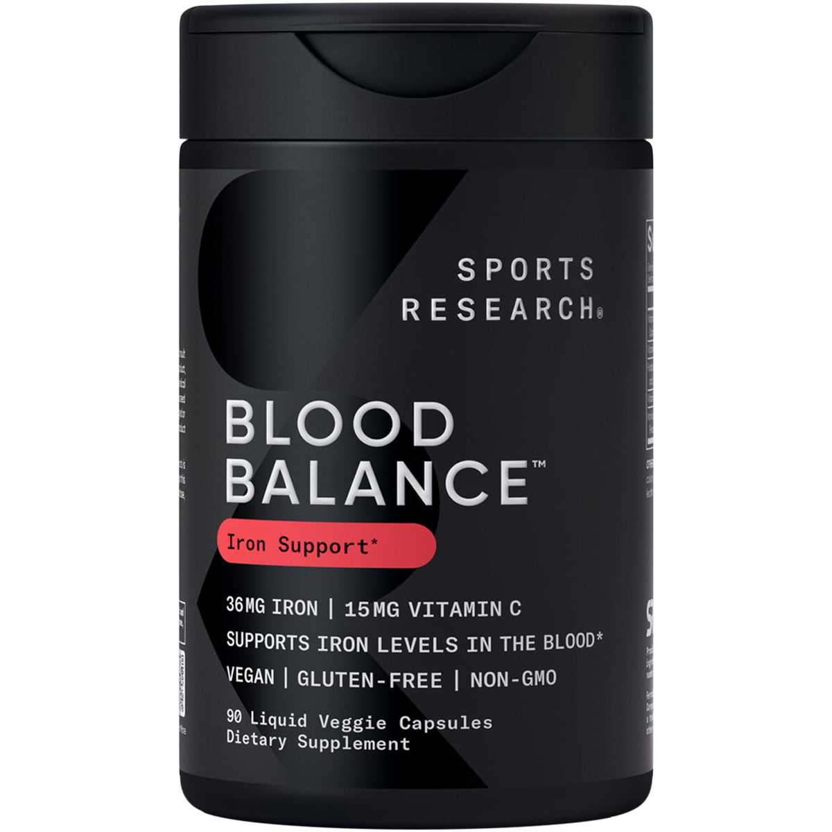 Sports Research envase frontal mostrando la marca y beneficios clave