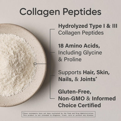 Sports Research collagen stirred into coffee maintaining original coffee flavor