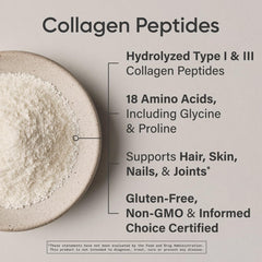 Sports Research collagen stirred into coffee maintaining original coffee flavor