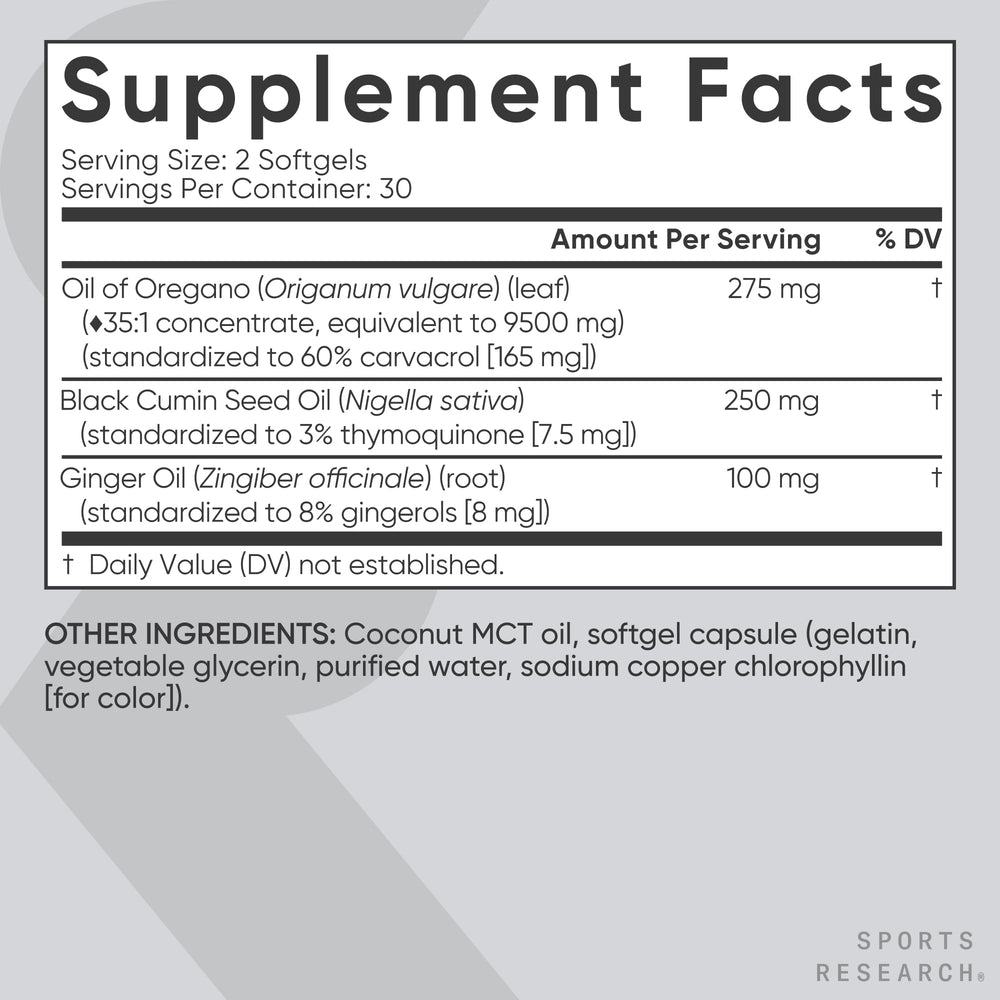 Sports Research etiqueta nutricional en detalle para comprobar ingredientes y dosis