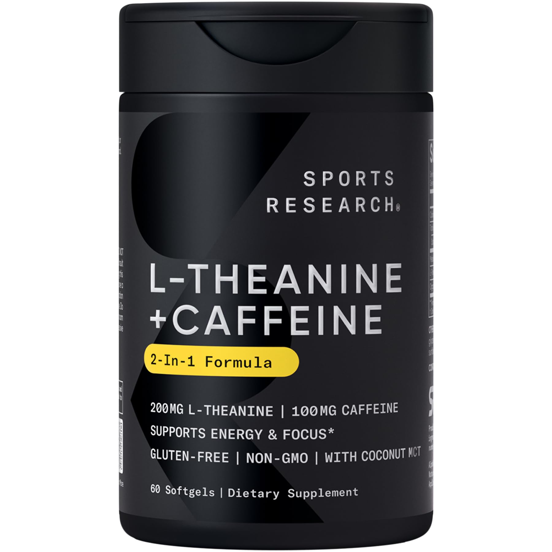 Sports Research front label view showing product identity and benefits