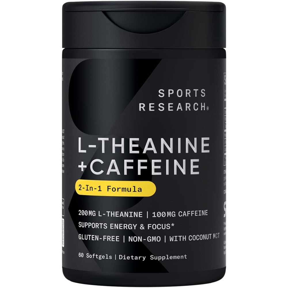 Sports Research front label view showing product identity and benefits