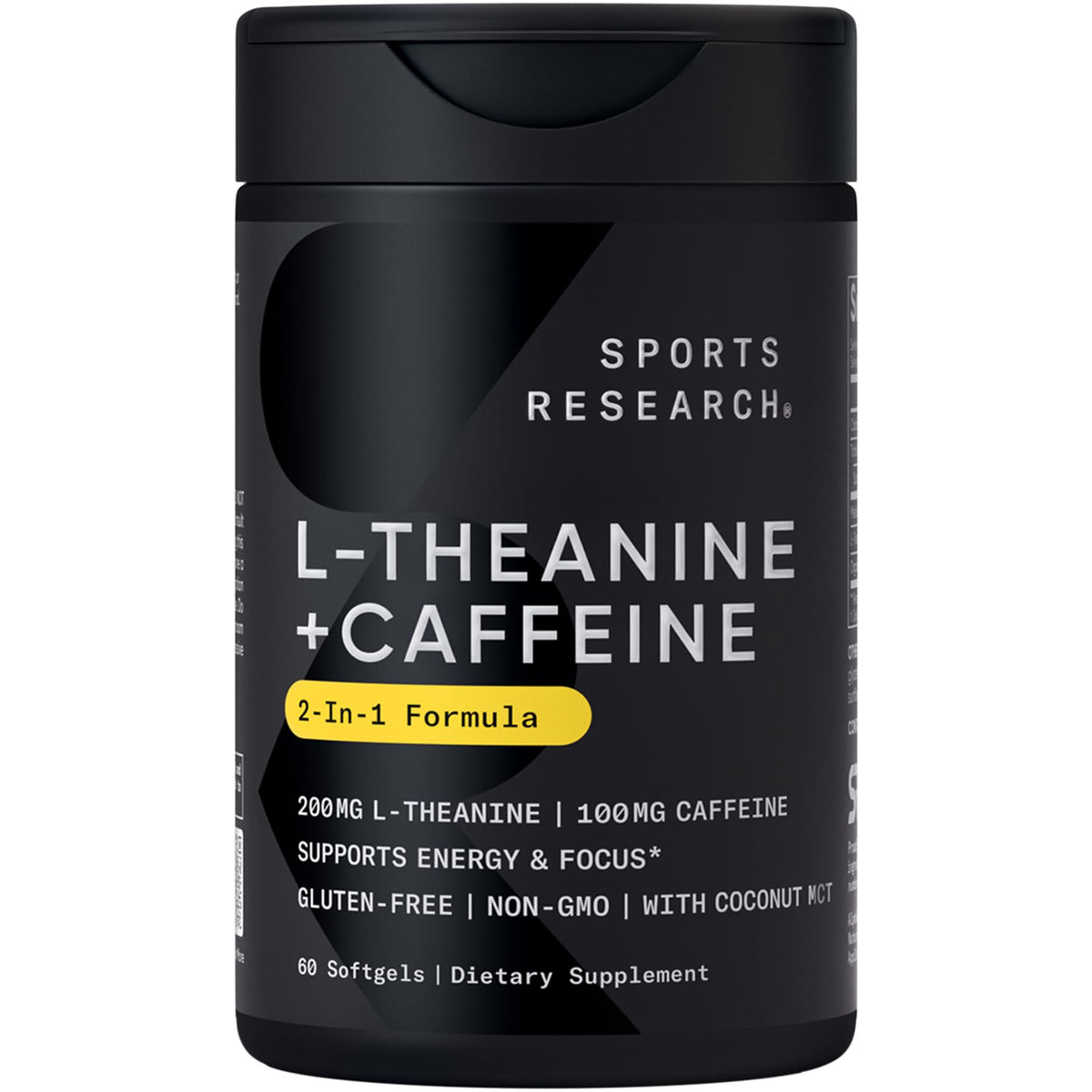 Sports Research front label view showing product identity and benefits