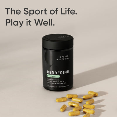 Sports Research bottle in kitchen setting suggesting daily use and lifestyle integration benefit
