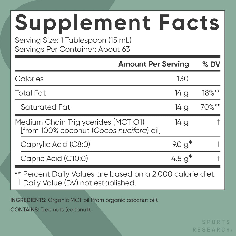 Sports Research oil clear texture close-up illustrating purity