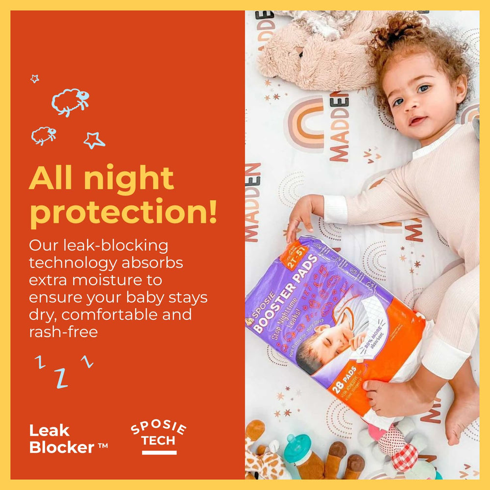 Select Kids Sposie almohadilla en primer plano que muestra textura suave y absorción