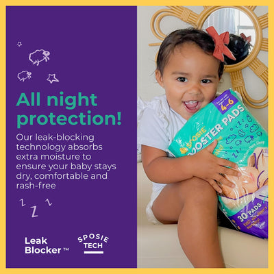 Select Kids Sposie textura superabsorbente en primer plano, mayor capacidad