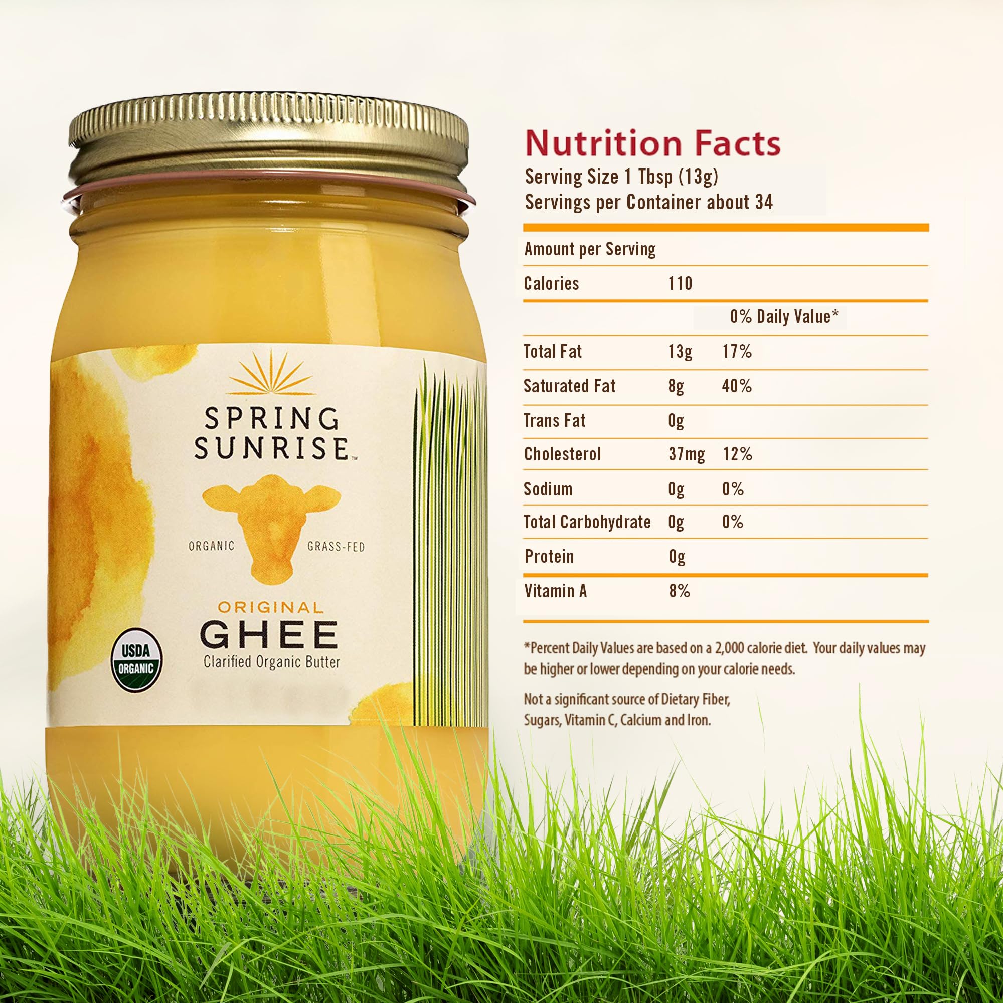 Spring Sunrise ghee derritiéndose en sartén para cocción a alta temperatura