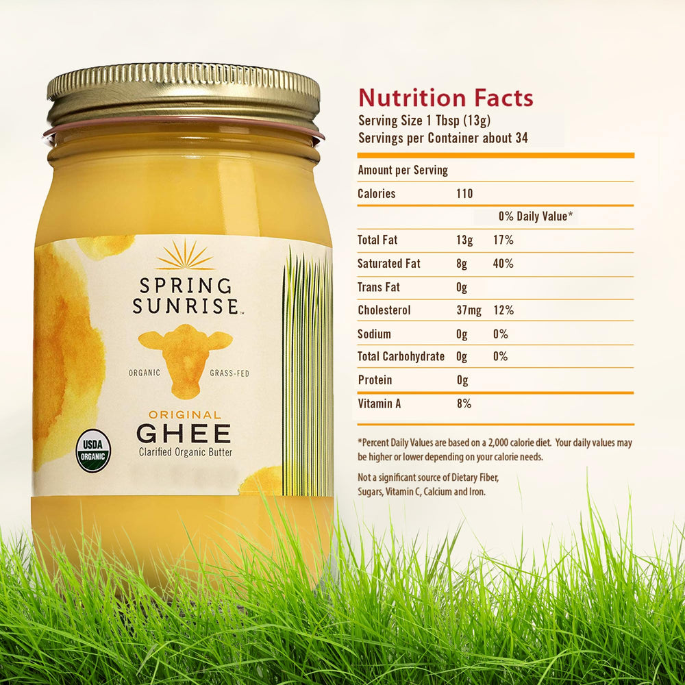 Spring Sunrise ghee derritiéndose en sartén para cocción a alta temperatura