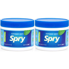 Spry frasco frontal mostrando 240 mints y frescura prolongada